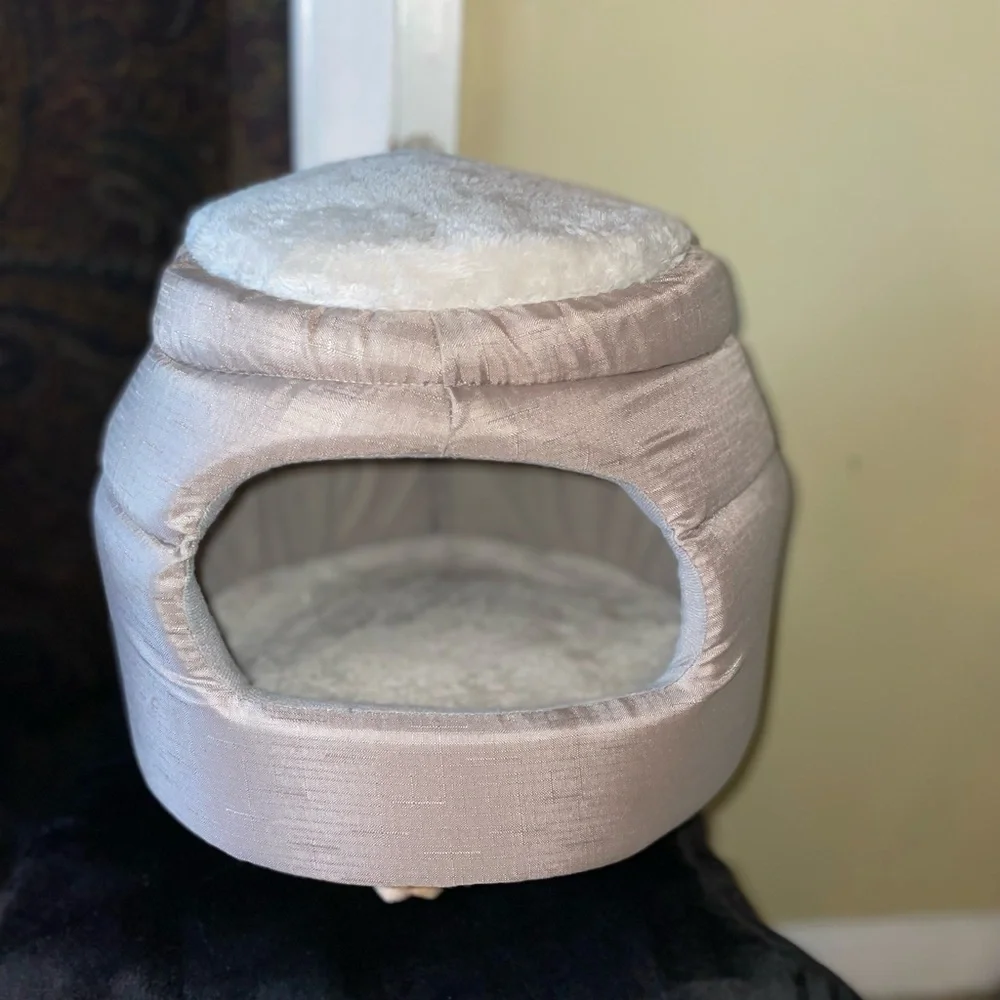 Cat cave bed